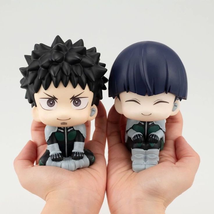 Kaiju No. 8 Kafka Hibino & Soshiro Hoshina Chibi Cute Look Up Figures