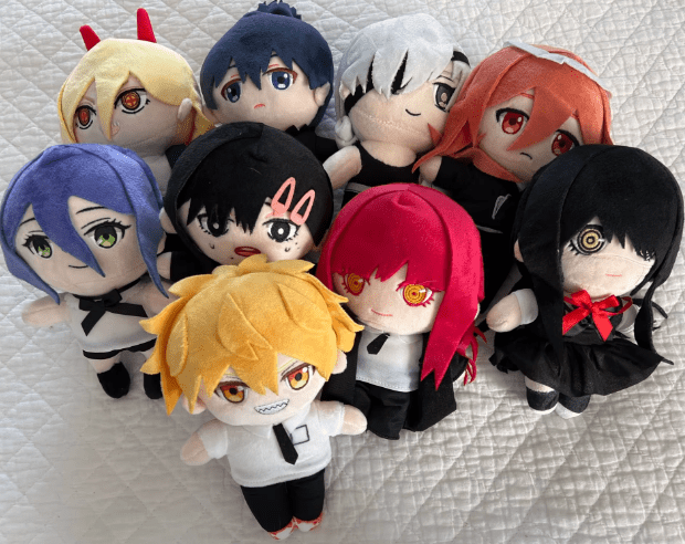 Asa Mitaka Chainsaw Man Plushy Anime Plush / Soft Toy 22cm - ZenAnimeMarket