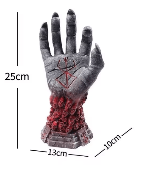 Berserk Demon Hand with Brand Of Sacrifice & Behelit Action Figure - ZenAnimeMarket