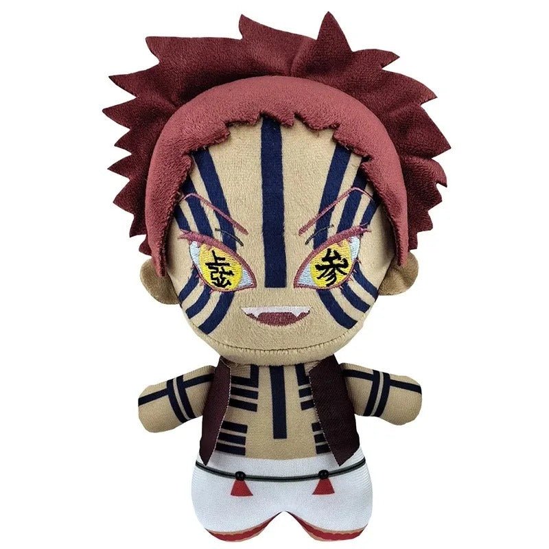 Demon Slayer Plushies – Yoriichi Tsugikuni, Kokushibo & Akaza Soft Anime Plush Dolls Kimetsu no Yaiba KNY - ZenAnimeMarket