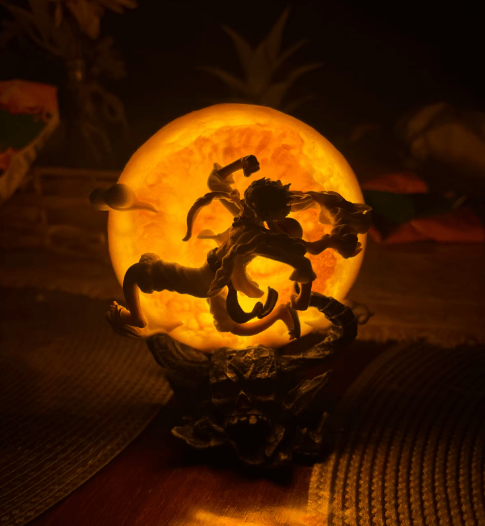 Gear 5 Luffy One Piece Moon Light Action Figure - ZenAnimeMarket