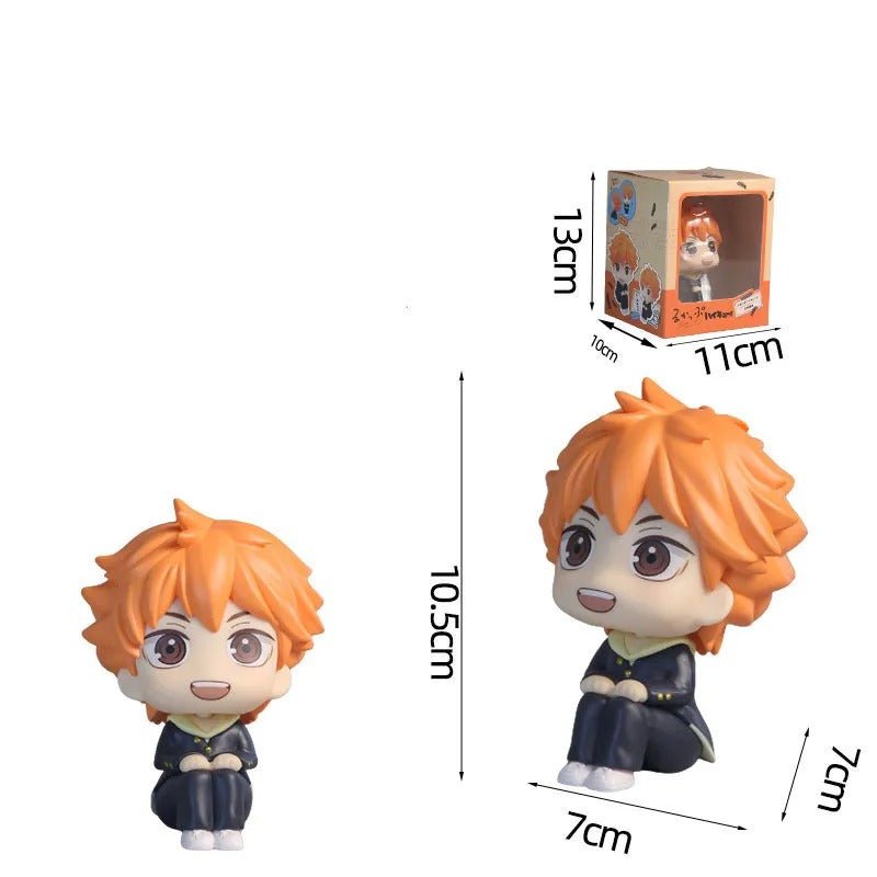Haikyuu!! Shoyo Hinata & Tobio Kageyama 2ND GEN Chibi Look Up Figures Volleyball Anime & Manga - ZenAnimeMarket