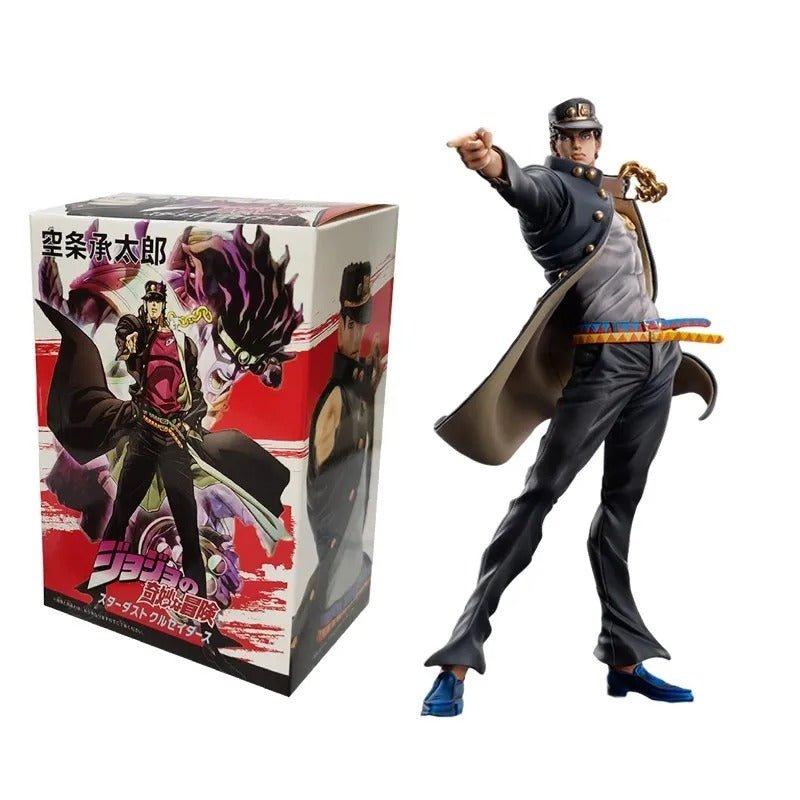 JoJo's Bizarre Adventure Anime Figure Kujo Jotaro & Jolyne Cujoh 17cm - ZenAnimeMarket