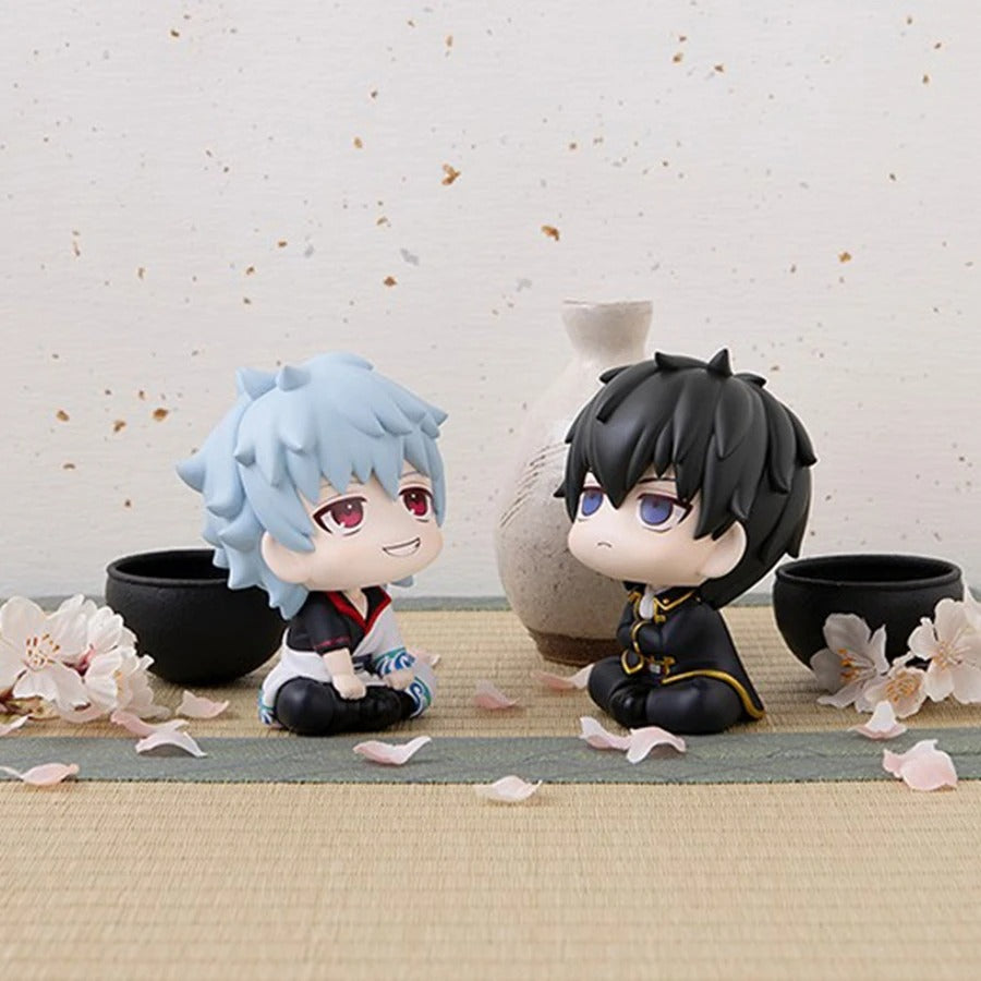 Gintama Chibi Look Up Figures – Gintoki Sakata & Toshiro Hijikata / Cute Anime Collectible Figures