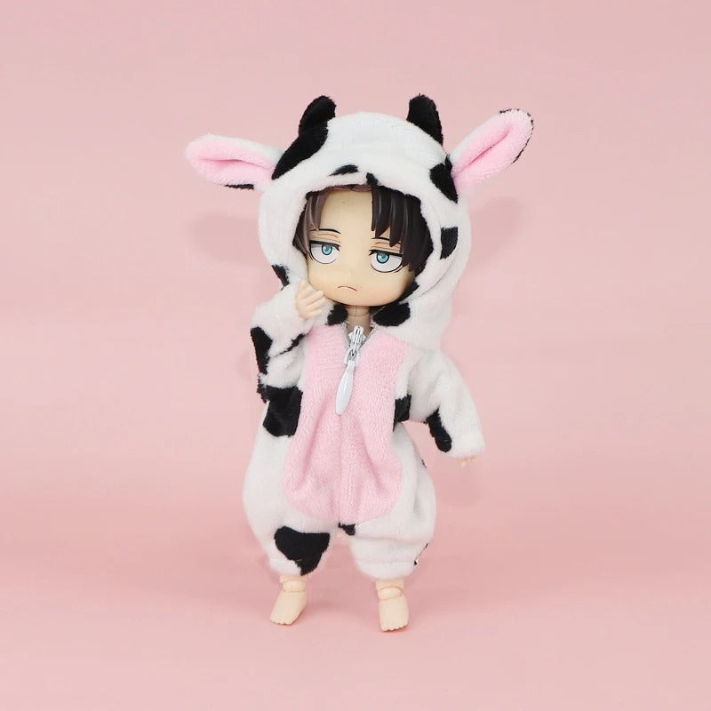 Animal Onesie Nendoroid Figures – Cute Mini Anime Collectibles with Dinosaur, Shark, Panda & More