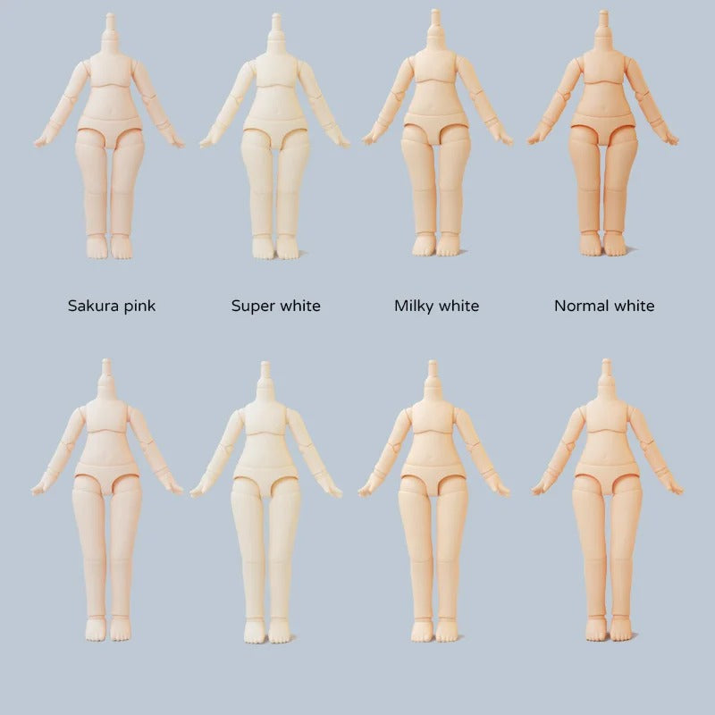 Customizable Nendoroid Plain Body Parts – Extendable DIY Anime Chibi Figures