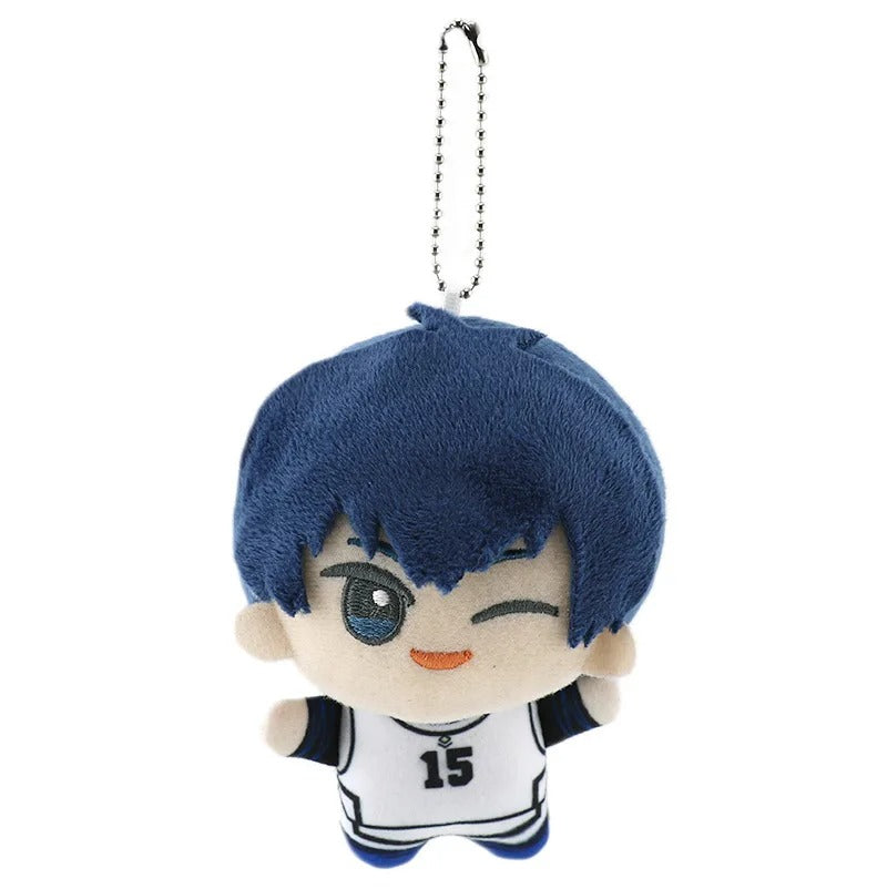Blue Lock Chibi Mini Plushies – Yoichi Isagi, Rin Itoshi, Seishiro Nagi, Reo Mikage & Sae Itoshi / Cute Football Anime Collectible Set