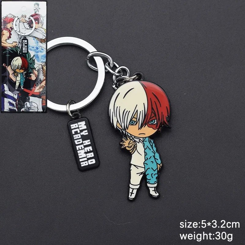 My Hero Academia Keychains Midoriya / Bakugou / Todoroki / All Might Anime & Manga - ZenAnimeMarket