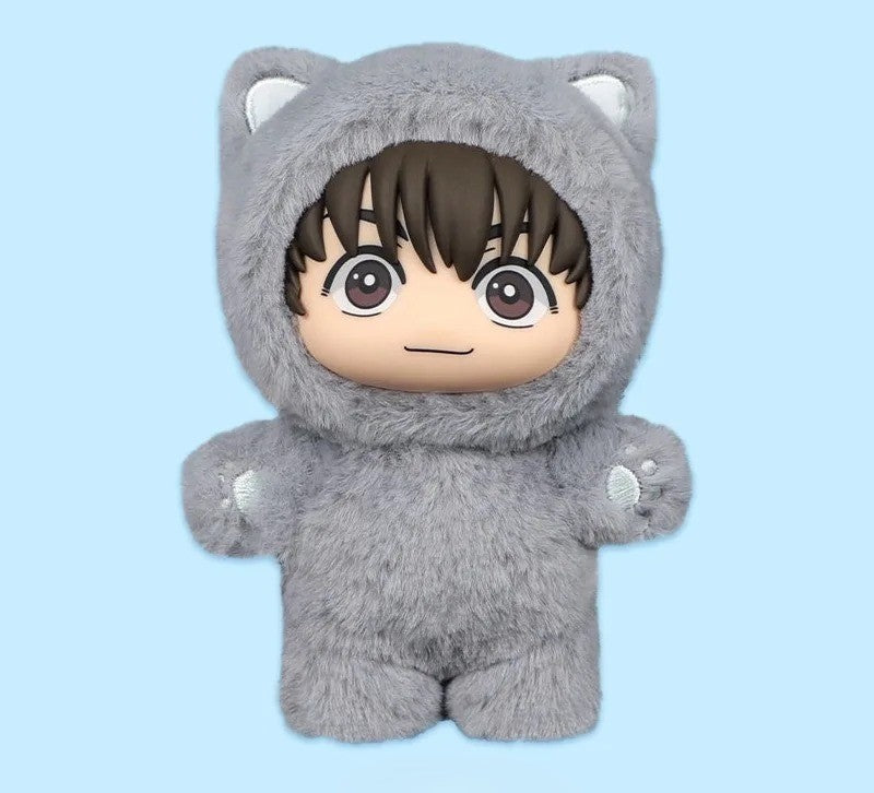 Jujutsu Kaisen Cat Ear Labubu Plushie Figures – Blind Box Random Selection (Gojo, Nobara, Geto, Toji, Nanami & More) JJK
