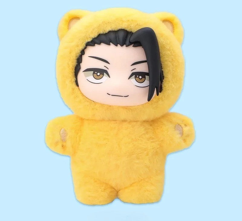 Jujutsu Kaisen Cat Ear Labubu Plushie Figures – Blind Box Random Selection (Gojo, Nobara, Geto, Toji, Nanami & More) JJK