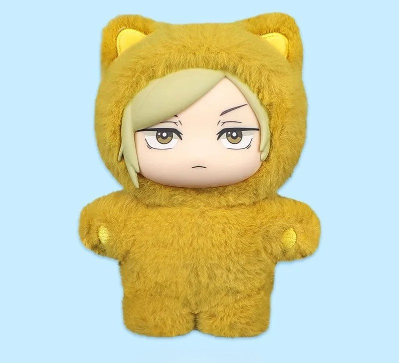 Jujutsu Kaisen Cat Ear Labubu Plushie Figures – Blind Box Random Selection (Gojo, Nobara, Geto, Toji, Nanami & More) JJK