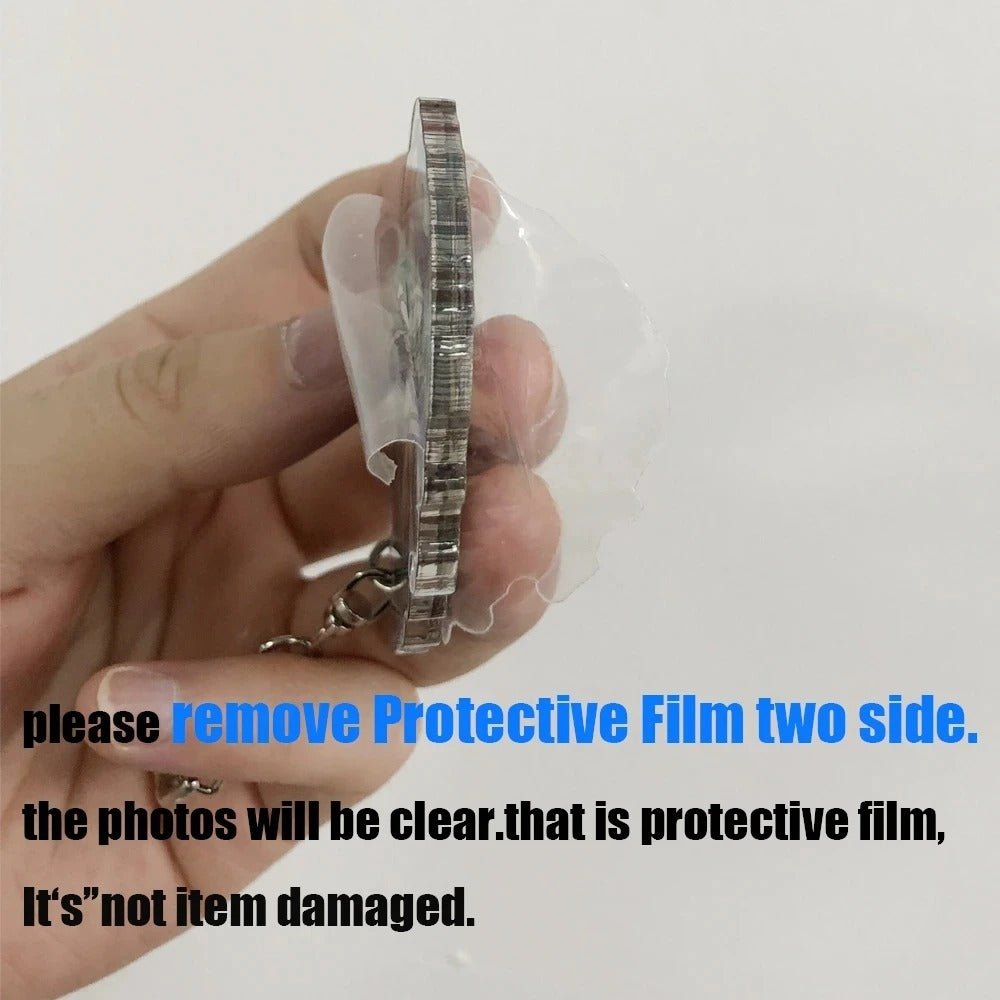 2pcs Jujutsu Kaisen Matching Gojo & Geto Funny Arguing Keychains Set – Cute Anime Acrylic Charm Set - ZenAnimeMarket