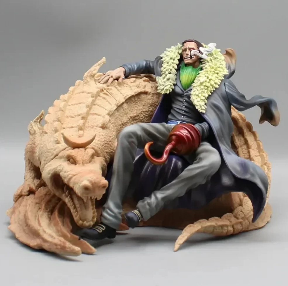 Crocodile One Piece Sitting Posture Action Figure