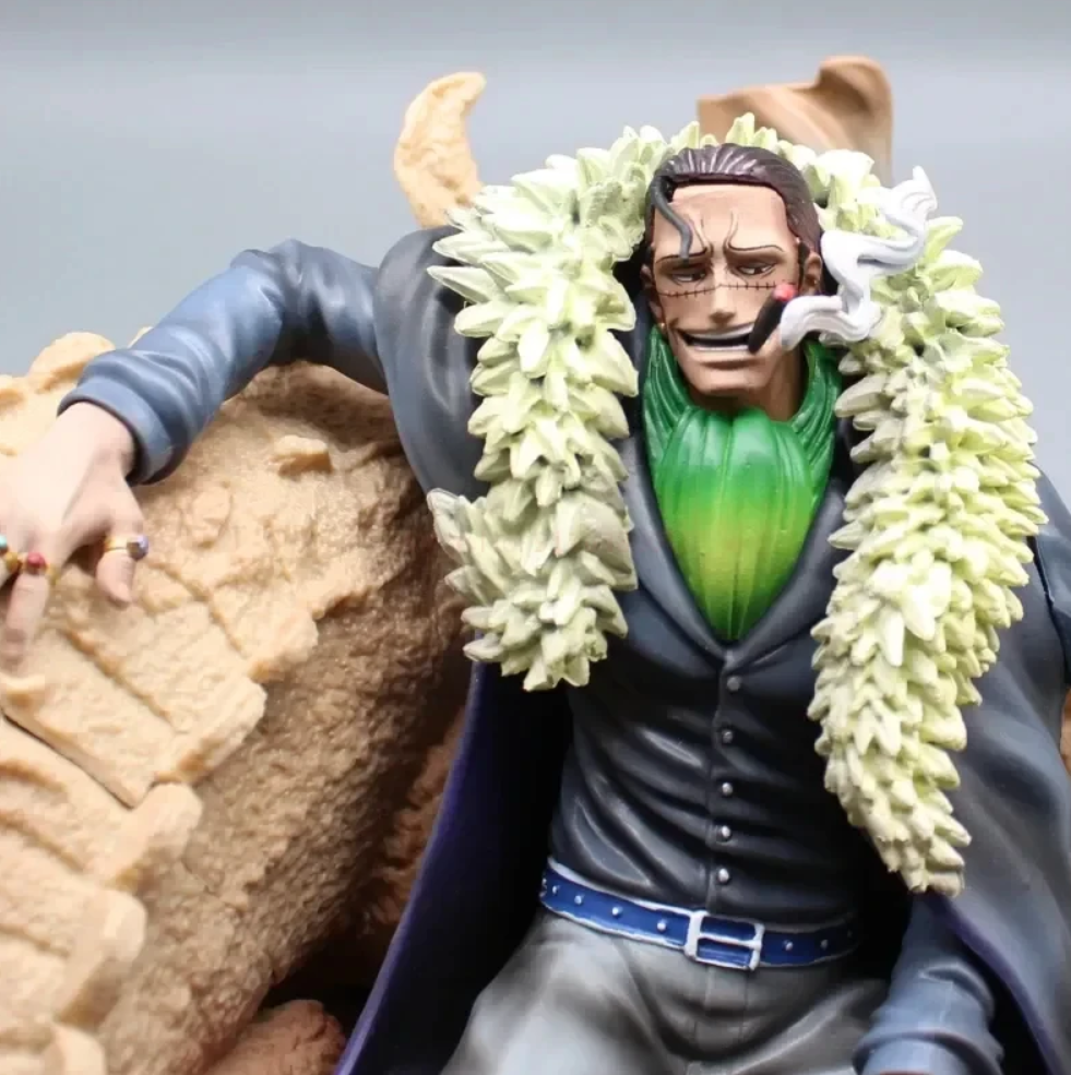 Crocodile One Piece Sitting Posture Action Figure