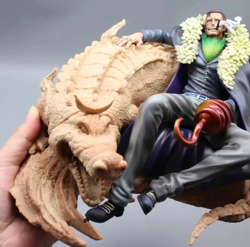 Crocodile One Piece Sitting Posture Action Figure