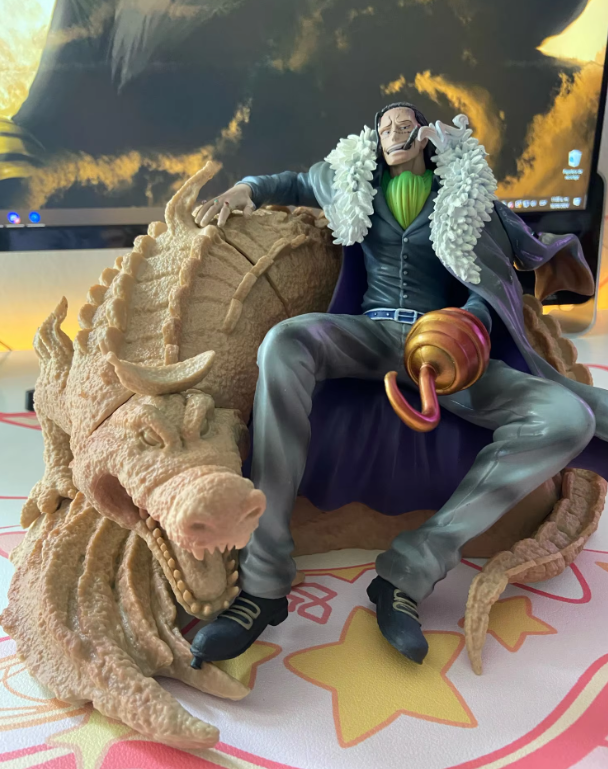 Crocodile One Piece Sitting Posture Action Figure