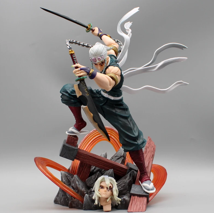 Tengen Uzui Demon Slayer Hashira Action Figure Customizable