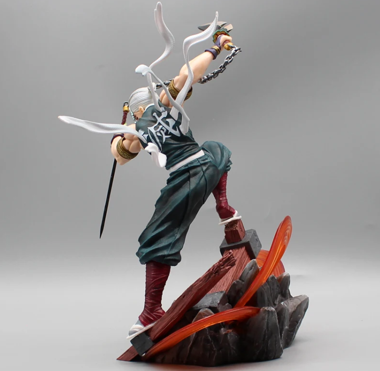 Tengen Uzui Demon Slayer Hashira Action Figure Customizable