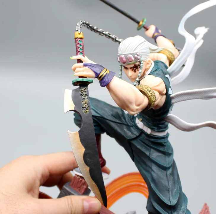 Tengen Uzui Demon Slayer Hashira Action Figure Customizable