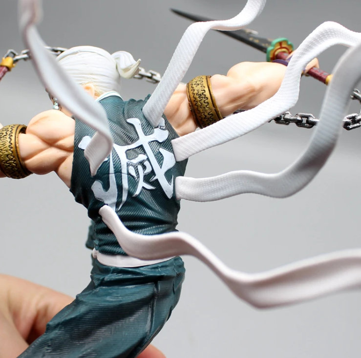 Tengen Uzui Demon Slayer Hashira Action Figure Customizable