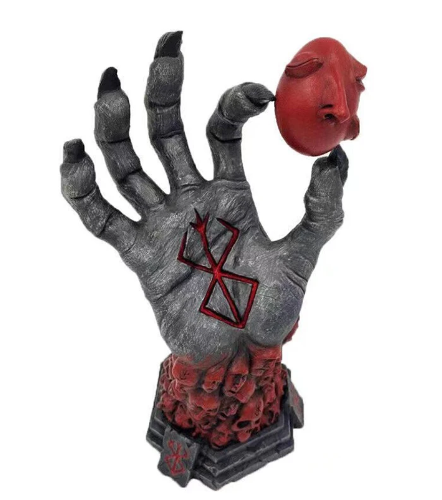 Berserk Demon Hand with Brand Of Sacrifice & Behelit Action Figure