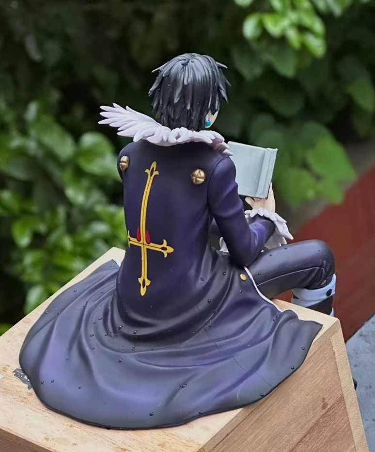 Chrollo Lucilfer Hunter x Hunter Phantom Troup Sitting Pose Action Figure 15cm