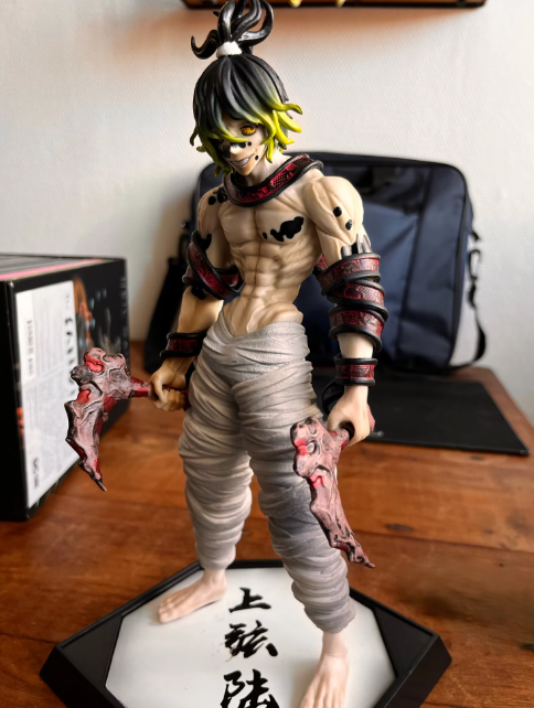 Gyutaro Demon Slayer Upper Moon 6 Action Figure 30cm