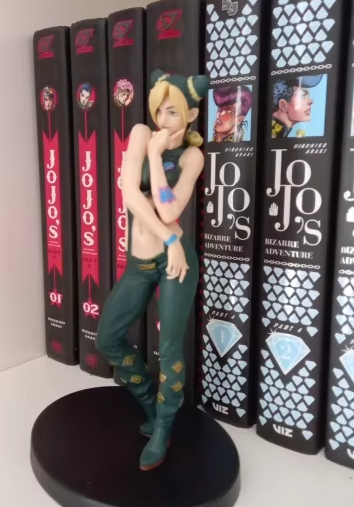 JoJo's Bizarre Adventure Anime Figure Kujo Jotaro & Jolyne Cujoh 17cm