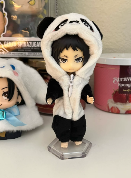 Animal Onesie Nendoroid Figures – Cute Mini Anime Collectibles with Dinosaur, Shark, Panda & More