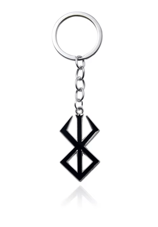 Berserk Brand Of Sacrifice Keychain & Necklace (Black) - ZenAnimeMarket