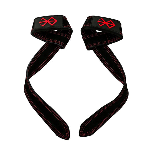 Berserk Gym Lifting Straps Weight Lifting & Power Lifting Brand Of Sacrifice Guts Cosplay - ZenAnimeMarket