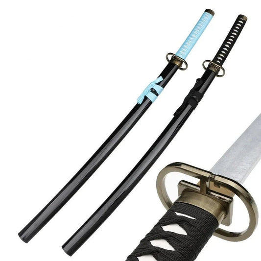 Bleach Katana Full - Sized Blade Ichigo Japanese Styled Cosplay Props (104 cm) - ZenAnimeMarket
