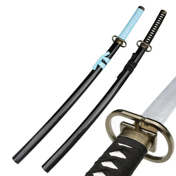 Bleach Katana Full - Sized Blade Ichigo Japanese Styled Cosplay Props (104 cm) - ZenAnimeMarket
