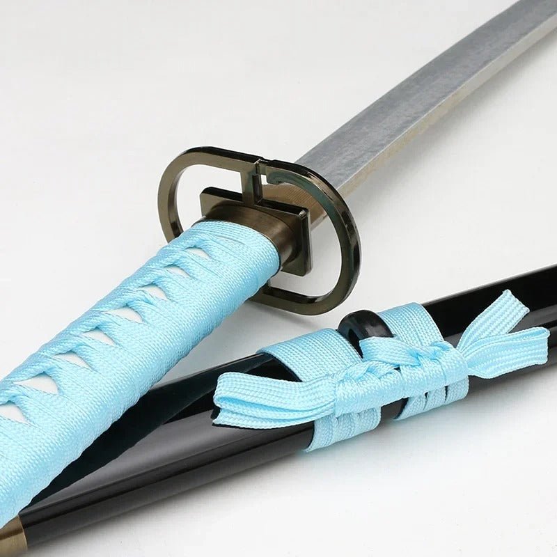 Bleach Katana Full - Sized Blade Ichigo Japanese Styled Cosplay Props (104 cm) - ZenAnimeMarket