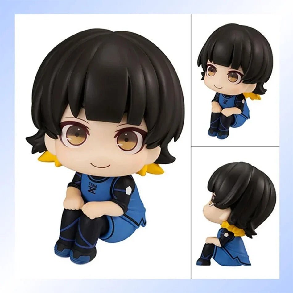 Blue Lock Chibi Football Anime Lookup Action Figures - ZenAnimeMarket