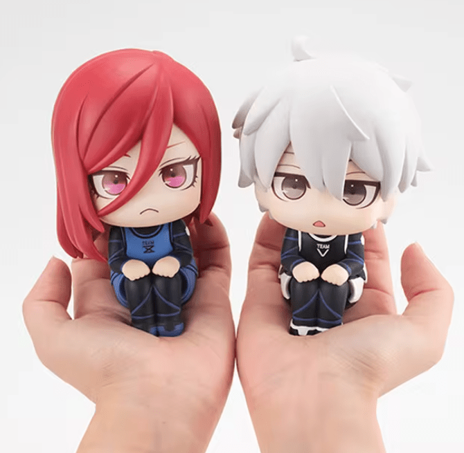 Blue Lock Chibi Football Anime Lookup Action Figures - ZenAnimeMarket
