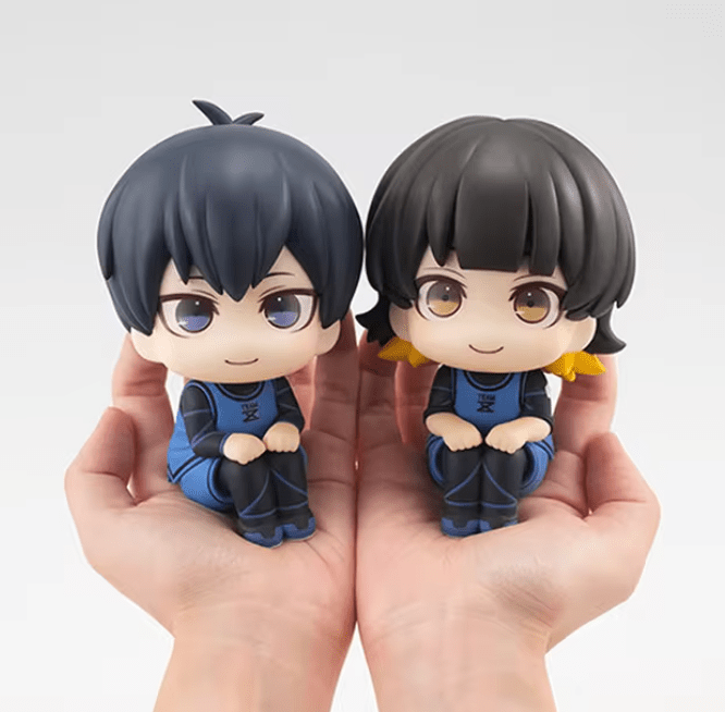 Blue Lock Chibi Football Anime Lookup Action Figures - ZenAnimeMarket