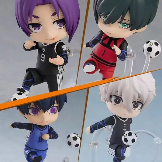 Blue Lock Customizable Nendoroid Figures Isagi Yoichi Nagi Seishiro Mikage Reo Rin Itoshi Anime & Manga - ZenAnimeMarket