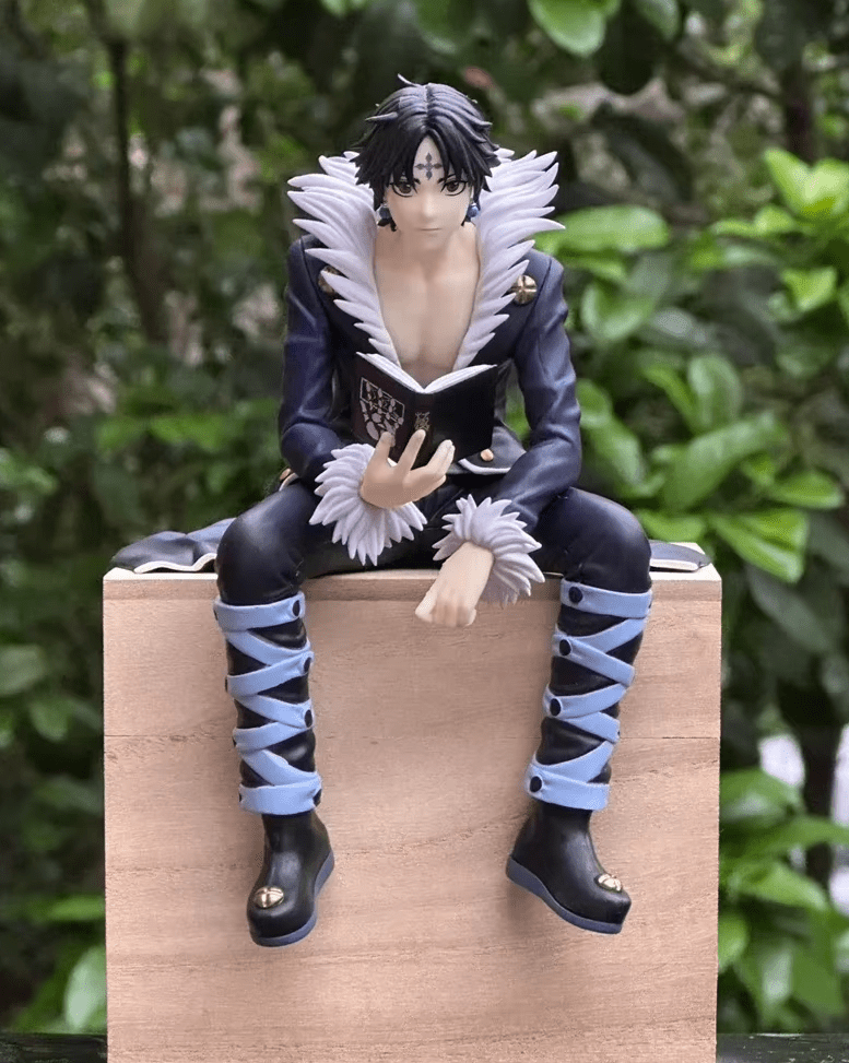 Chrollo Lucilfer Hunter x Hunter Phantom Troup Sitting Pose Action Figure 15cm - ZenAnimeMarket
