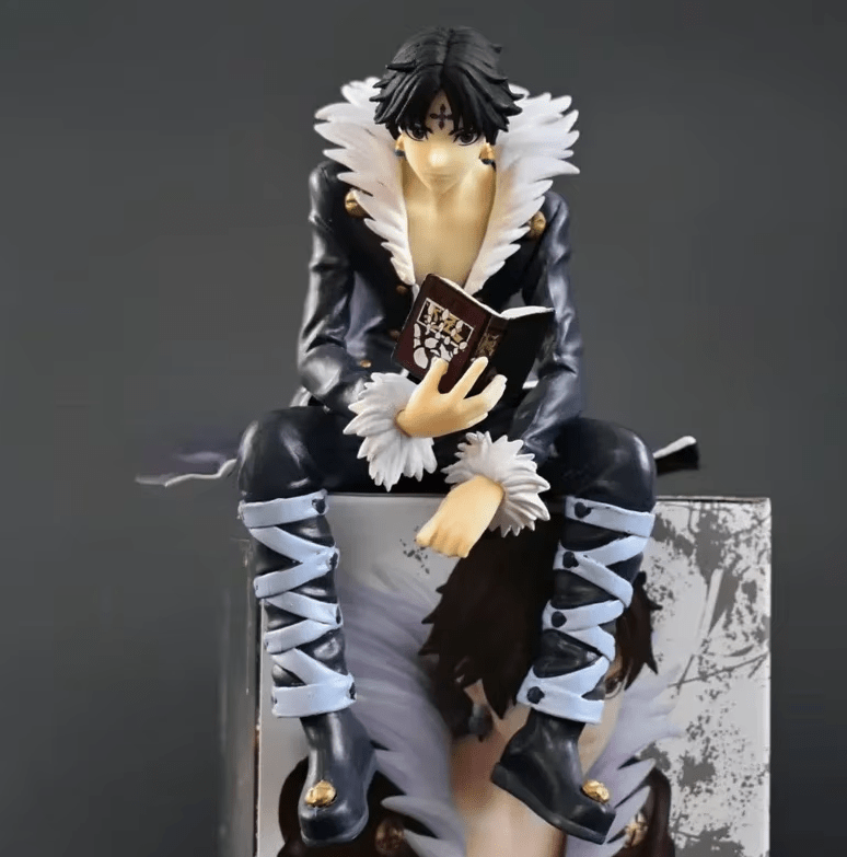 Chrollo Lucilfer Hunter x Hunter Phantom Troup Sitting Pose Action Figure 15cm - ZenAnimeMarket