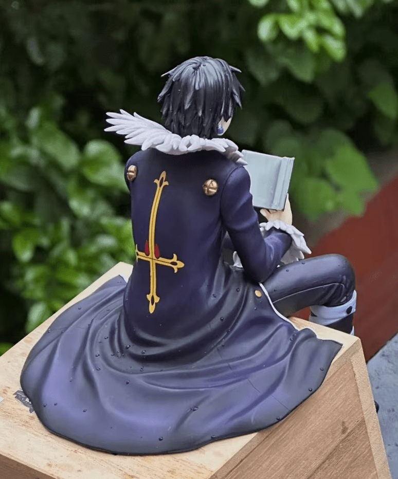 Chrollo Lucilfer Hunter x Hunter Phantom Troup Sitting Pose Action Figure 15cm - ZenAnimeMarket