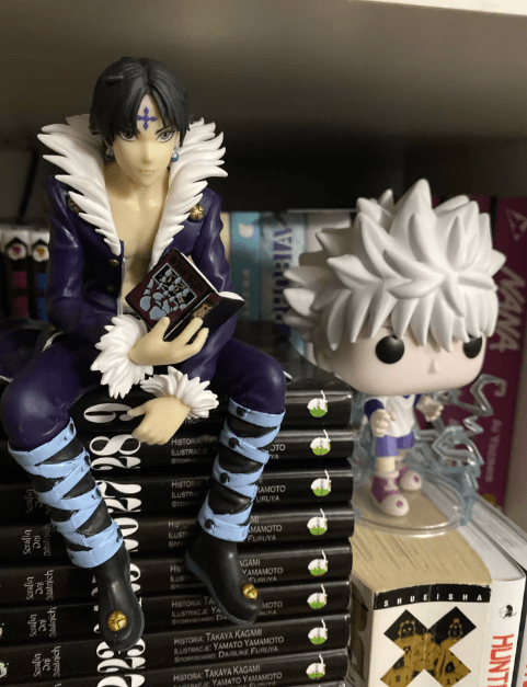 Chrollo Lucilfer Hunter x Hunter Phantom Troup Sitting Pose Action Figure 15cm - ZenAnimeMarket