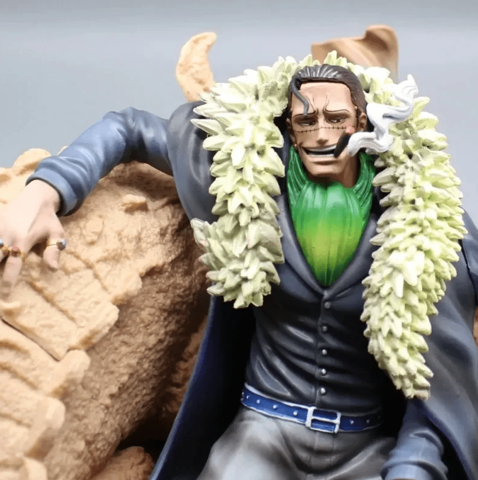Crocodile One Piece Sitting Posture Action Figure - ZenAnimeMarket