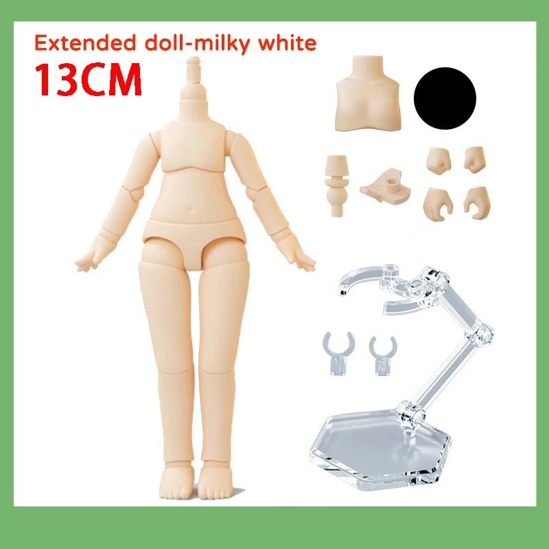 Customizable Nendoroid Plain Body Parts – Extendable DIY Anime Chibi Figures - ZenAnimeMarket