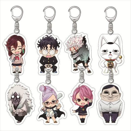 Dandadan Mini Anime Charms Acrylic Keychains - ZenAnimeMarket