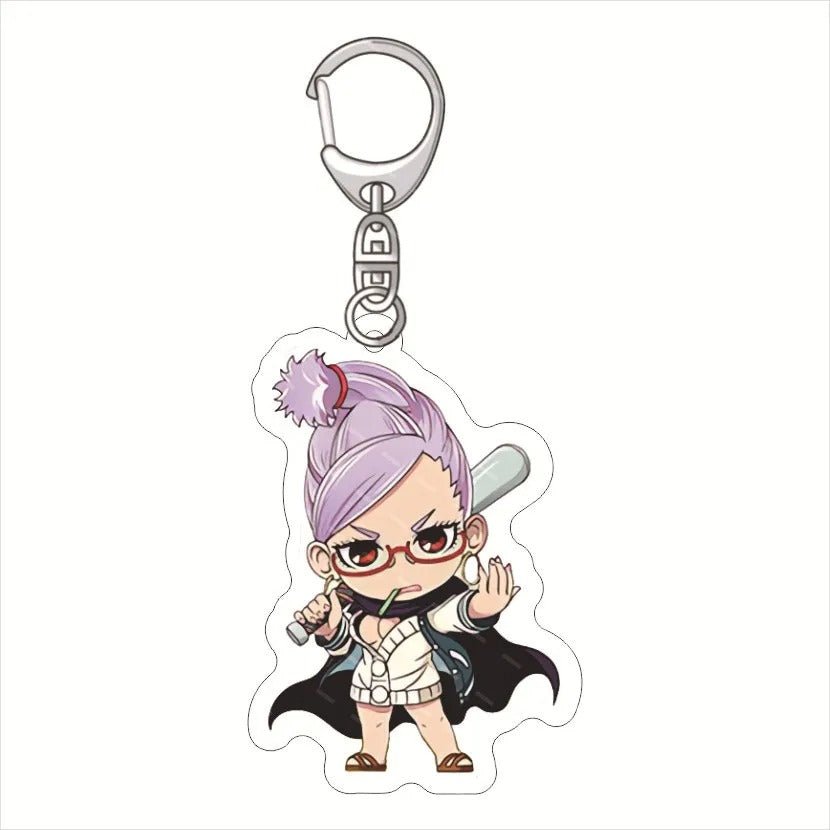 Dandadan Mini Anime Charms Acrylic Keychains - ZenAnimeMarket