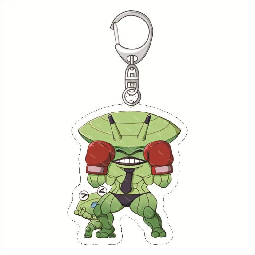 Dandadan Mini Anime Charms Acrylic Keychains - ZenAnimeMarket