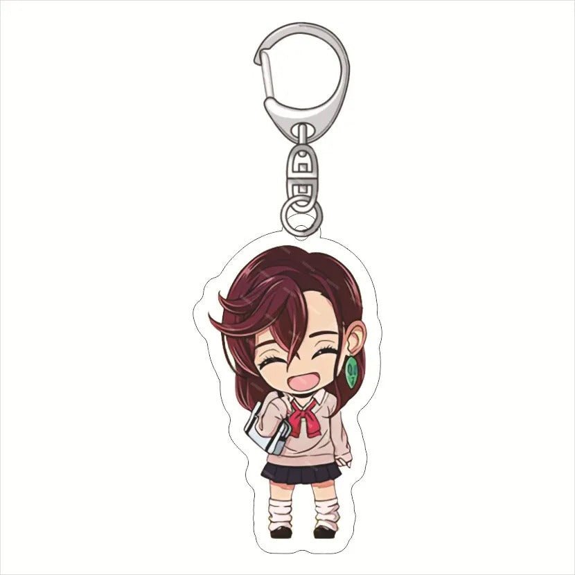 Dandadan Mini Anime Charms Acrylic Keychains - ZenAnimeMarket