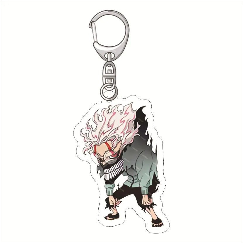 Dandadan Mini Anime Charms Acrylic Keychains - ZenAnimeMarket