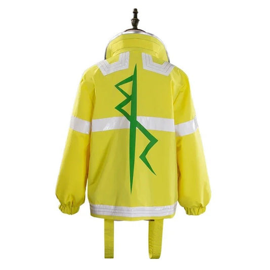 David Martinez Cyberpunk Edgerunners Sandevistan Yellow Jacket UNISEX - ZenAnimeMarket